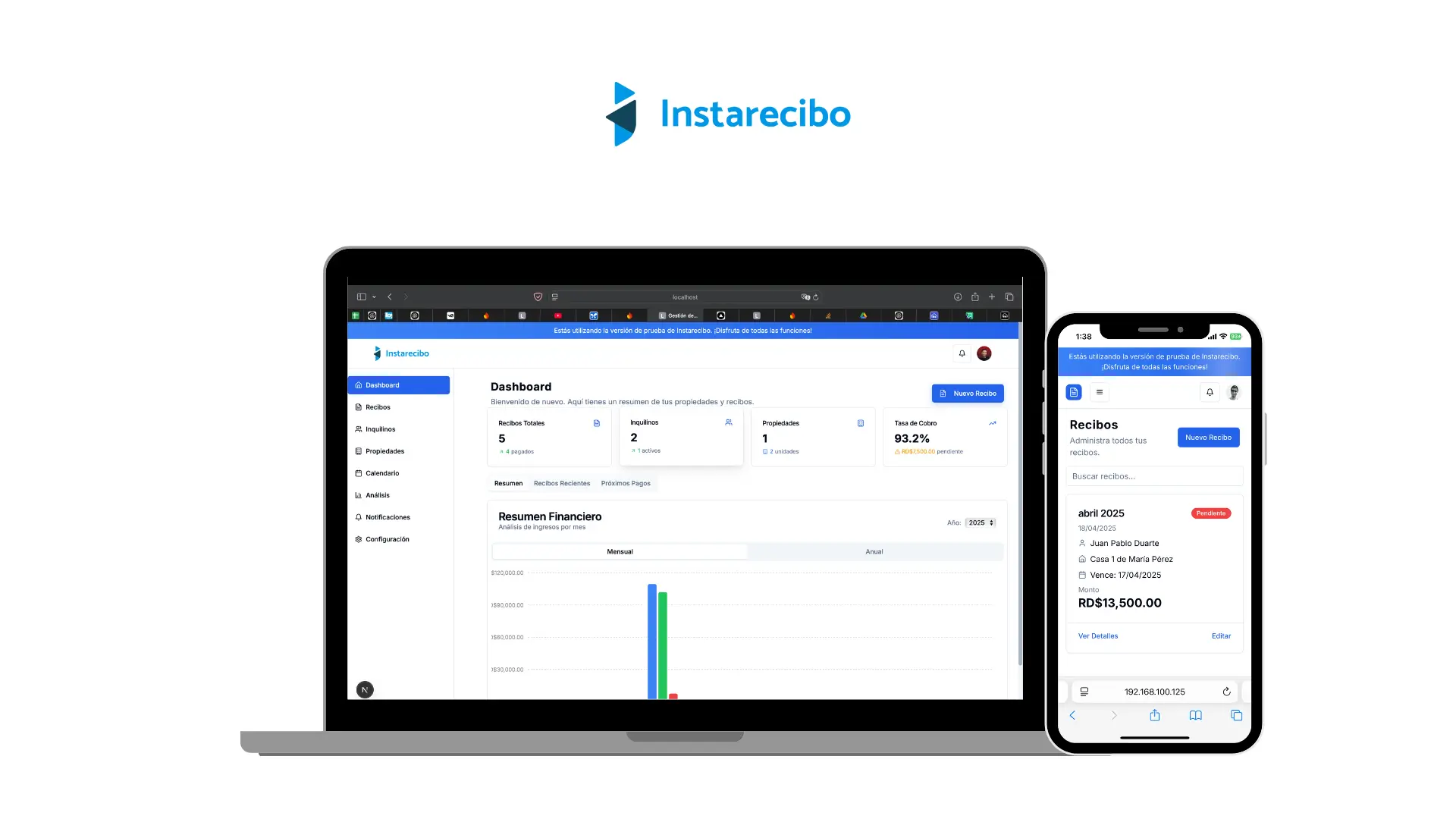 Guía paso a paso para empezar con Instarecibo